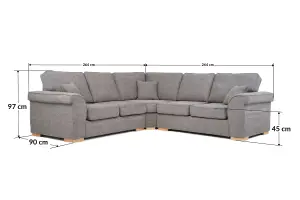 Furniture Stop - Libby Double Corner Sofa