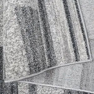 Kansas Grey Rectangle Rug 120cm x 170cm