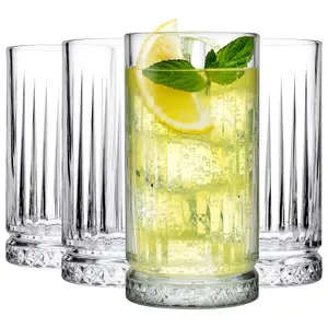 Pasabahce Elysia Highball Glasses - 435ml - Pack of 4