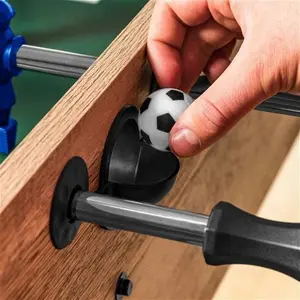 PINPOINT 4.5ft Football Table [Foosball] [Wooden] [Lightweight] [Compact & Portable Design]