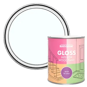 Rust-Oleum Icecap Gloss Interior Wood Paint 750ml