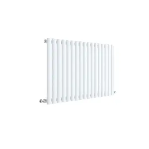 Horizontal Single Panel Radiator - 600mm x 992mm - 2511 BTU - Gloss White- Balterley