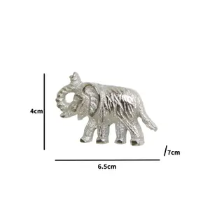 Melody Maison Silver Elephant Drawer Knob