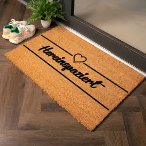 Hereinspaziert Country Size Coir Doormat