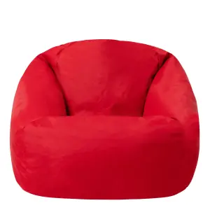 Veeva Kids Classic Bean Bag Chair Red Childrens Bean Bags