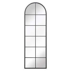 Bern Arch Mirror in Black Weather Resistant