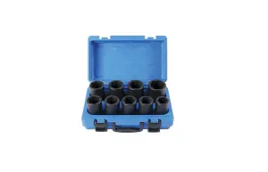 Laser 6409 9pc 3/4" Dr Deep Impact Socket Set Metric 6pt 30-46mm