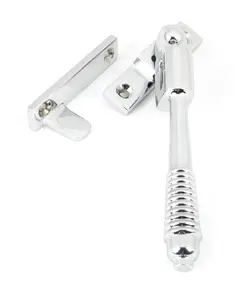 From The Anvil Polished Chrome Night-Vent Locking Reeded Fastener