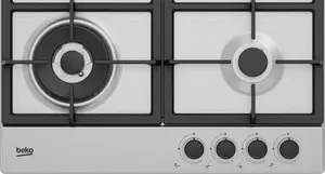 Beko HIAW164225SX 58cm Gas Hob - Silver