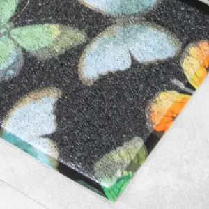 Watercolour Butterfly Doormat (70 x 40cm)