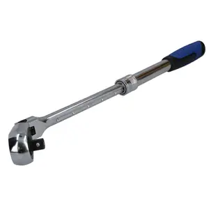 1/2in Drive Telescopic Flexi Head Ratchet 72 Teeth Quick Release 350 - 490mm