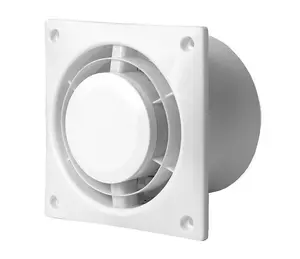 Bathroom Extractor Fan 100mm Ceiling or Wall Mounted