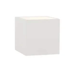 Litecraft Creag White Paintable Up and Down Wall Light