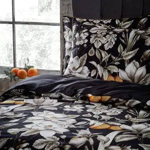 EW by Edinburgh Weavers Lavish Floral Cotton Sateen Duvet Cover Set