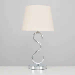 Champagne 48.5cm Table Lamp Beige / Yes