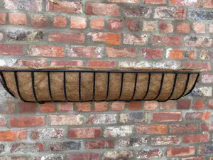 Heavy Duty Garden Wall Basket Trough Planters (W)1200mm