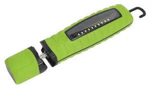 Sealey Cordless 360 Degree 10 LED Rechargeable Inspection Lamp Li-Ion Green LED360G