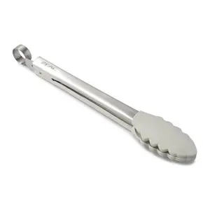 Zeal Silicone Kitchen Tong French Grey / 28.5cm L x 5.5cm W x 3cm D