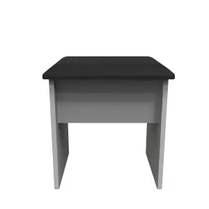 Harrow Stool in Grey Gloss (Ready Assembled)