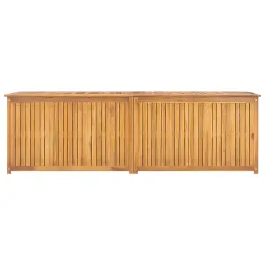 Berkfield Garden Box 175x50x55 cm Solid Wood Teak