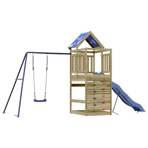 Berkfield Outdoor Playset Impregnated Wood Pine