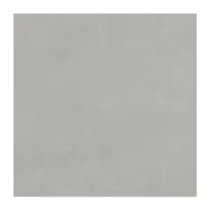 Sentry Matt Grey Concrete Effect Porcelain Wall & Floor Tile - Pack of 160 Tiles, 57m² - (L)600x(W)600mm