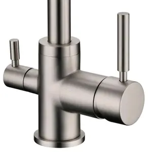 Hommix Verona Brushed Nickel 3-Way Tap (Triflow Filter Tap)