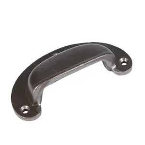 Hammer & Tongs Wide Lipped Cabinet Cup Handle - W95mm x H40mm - Pack of 2