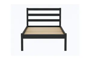 Birlea Kula Single Bed Frame In Black