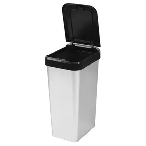 Wagaman Plastic Touch Top Recycling Bin - 45L