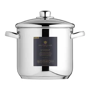 MasterClass Stainless Steel Stockpot  7 L