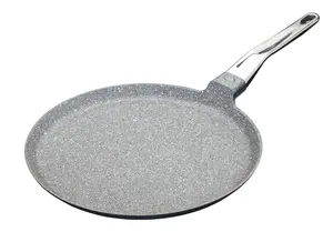 MasterClass Cast Aluminium Crepe Pan for Induction Hob with Non-stick coating