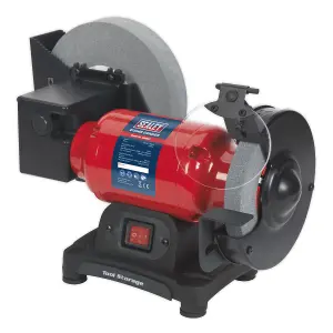 Sealey 150mm Bench Grinder With 200mm Wet Stone 250W Induction Motor SM521