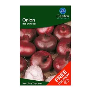 Onion Brunswick (Allium cepa) Grow Your Own Seeds