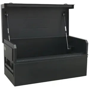 Heavy Duty Steel Truck Box with Gas Strut Support and Locking Mechanism - 935mm x 470mm x 450mm