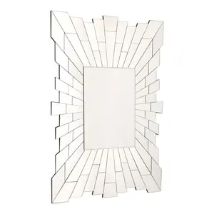 Interiors by Premier Glitzy Rectangular Wall Mirror