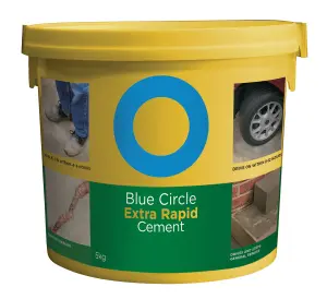 Blue Circle Extra rapid Cement, 5kg Tub