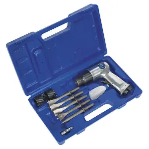 Sealey Air Hammer Kit with Chisels Medium Stroke SA12/S