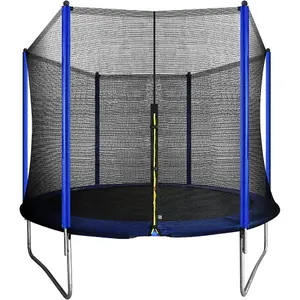 3m Kids Trampoline with Safety Net - 100KG Max for Outdoor Fun