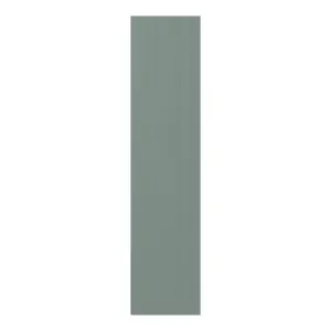 GoodHome Alpinia Matt green painted wood effect Tall Clad on panel (H)1500mm (W)350mm