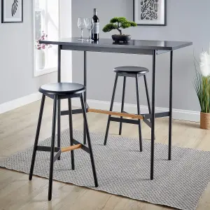 Home Source Harvey Bar and Stool Set