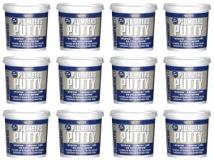 Everbuild 113 Plumbers Putty, Beige, 750 g (Pack of 12)