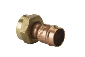 Plumbsure Tap connector BQ28620174 1 Solder ring 15mm