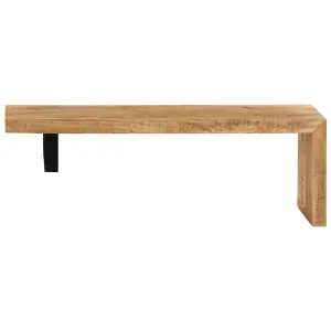 Berkfield TV Stand Solid Mango Wood