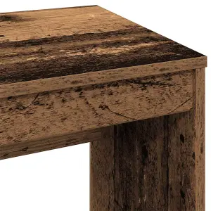 Berkfield Desk Old Wood 90x40x72 cm Engineered Wood