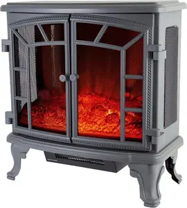 Warmlite 2KW Rochester Stove Fire - Grey | Robert Dyas