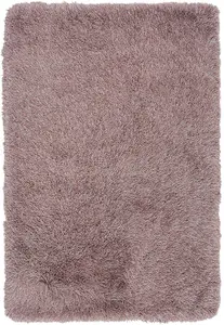 Handmade Modern Plain Shaggy Sparkle Easy to clean Rug for Bed Room Living Room and Dining Room-120cm X 170cm