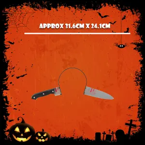 Halloween Bloody prop Halloween Party, Trick or Treat 31.6cm Grey