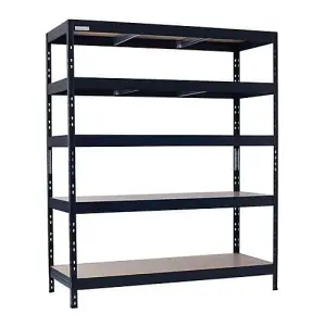 Rapid Racking Rapid 3 Pro 1800h x 1500w x 450mmd Grey 5 Fibreboard Shelves