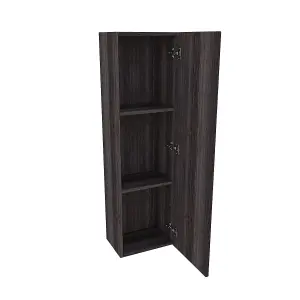 SunDaze 1200mm Bathroom Furniture Tall Storage Unit Wall Mounted Cupboard Cabinet Charcoal